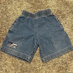 Disney Store Vintage Mickey Mouse Toddler Jean Shorts 2T